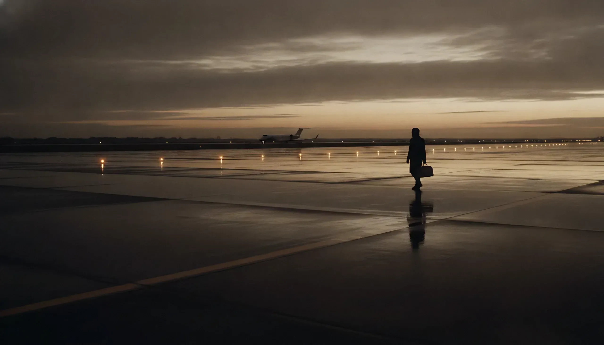Illustrative private aviation setting
